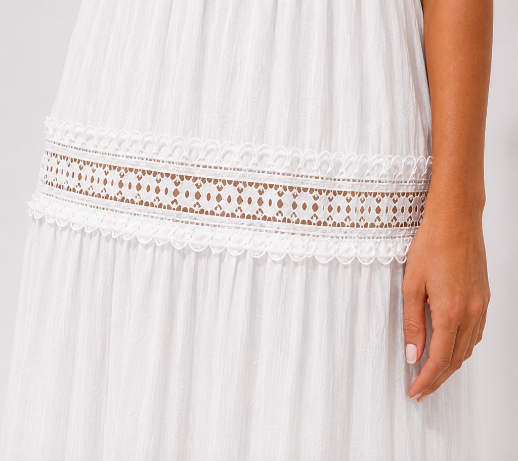 White Petal Muse Dress