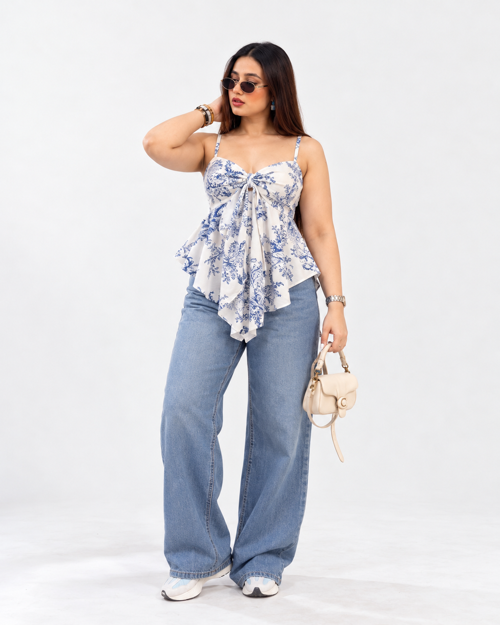 Azure Tales Knot Top