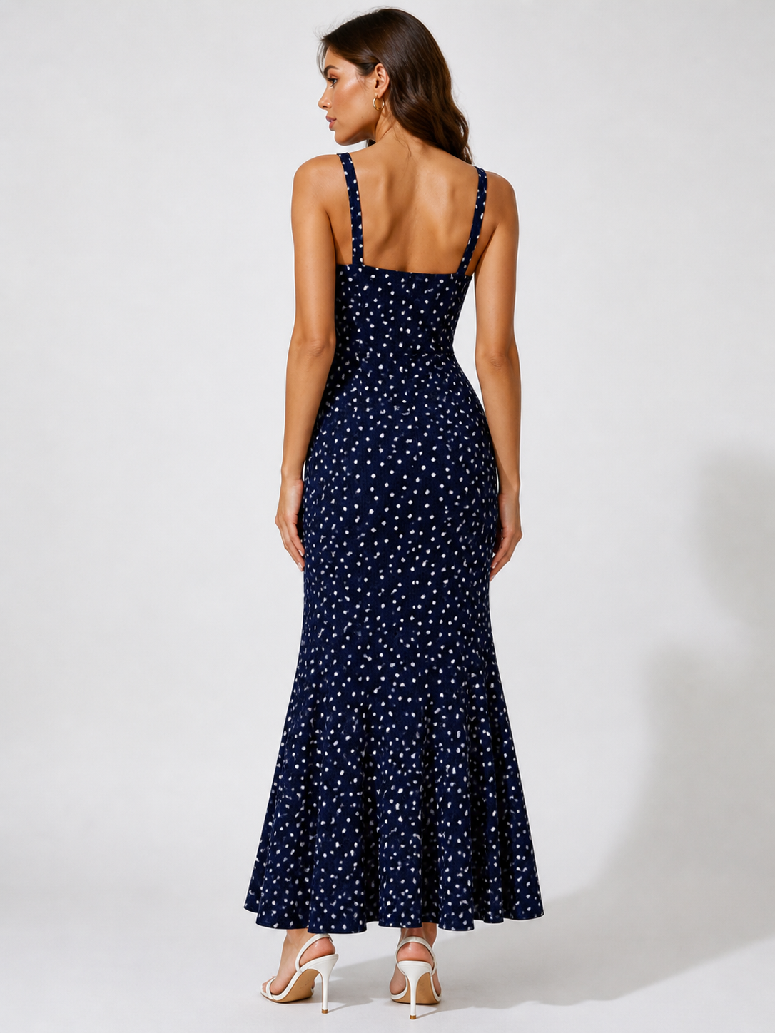 Midnight Polka Muse Dress
