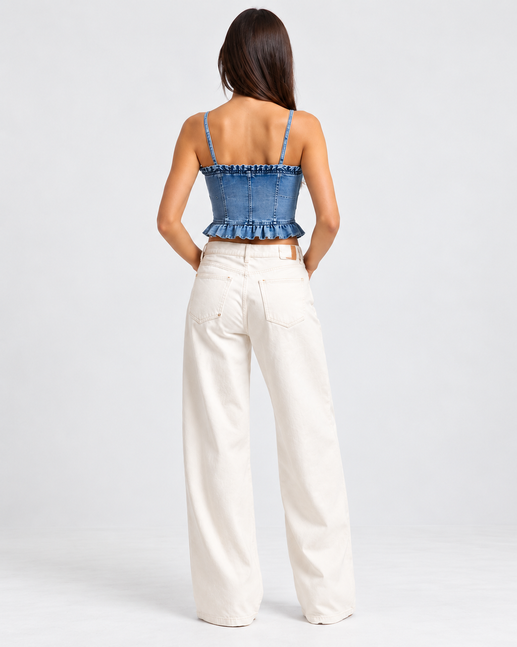 Denim Bug Top