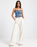 Denim Bug Top