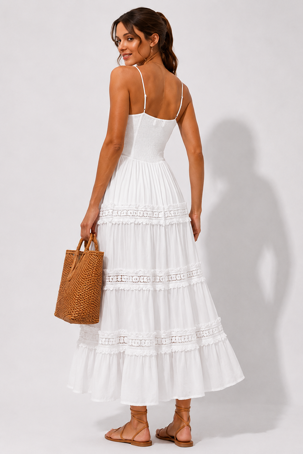White Petal Muse Dress